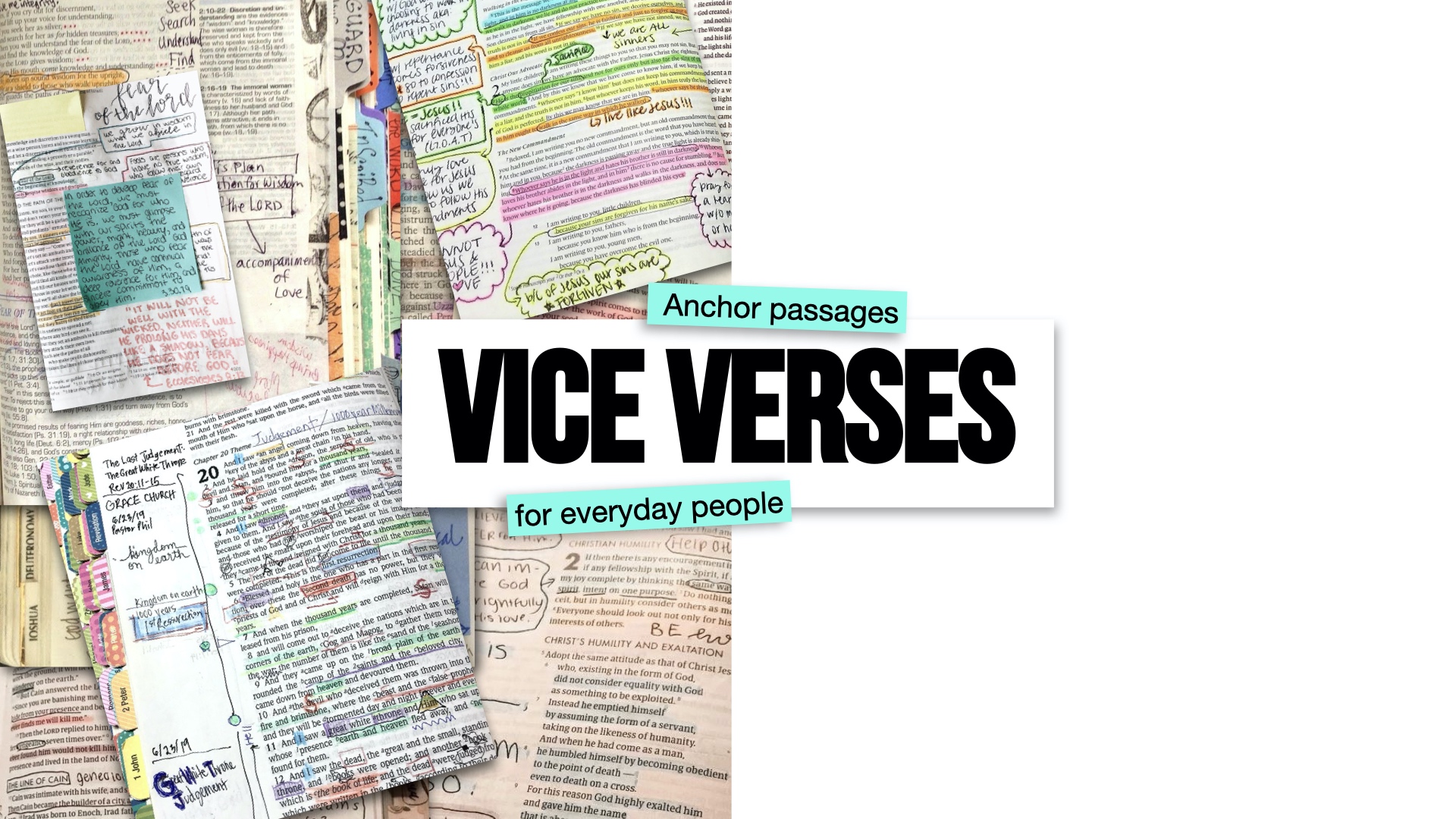 Vice Verse: Prov. 3:5-6